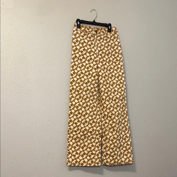 Billabong Women's Tan Geometric Pants - Picture 6 of 6